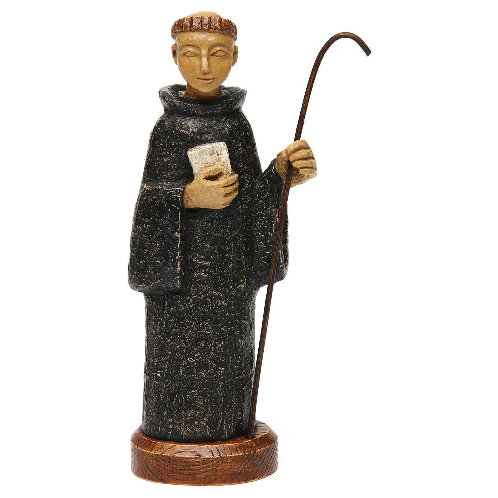 Heiliger Benediktus 24cm aus Stein, Bethleem Heiliger Benediktus 24cm aus Stein, Bethleem