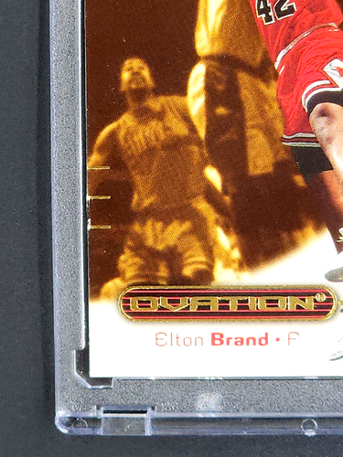 2000 2000-01 UD Upper Deck Ovation #7 Elton Brand Chicago Bulls Basketball Card - Picture 6 of 10