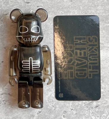 Bearbrick Series 8 Secret ANIMAL SKULL HEAD JOE 100% Medicom Be 