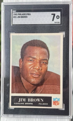 1963 Philadelphia #31 JIM BROWN - Cleveland Browns! - THE NFL GOAT! Hall of Fame