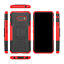 miniatura 4  - Para LG G8X G8 G7 ThinQ/Q7 +/Funda De Teléfono Delgado Soporte Alpha + Vidrio Templado