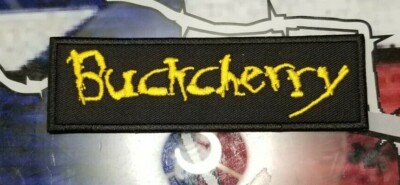 EMBROIDERED BUCKCHERRY ROCK BAND PATCH (Please Read Ad)
