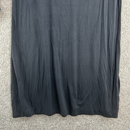 Cato Est. 1946 Women's Dress Size Extra Small Black 3/4 Sleeve Rouched Pullover - Picture 6 of 10