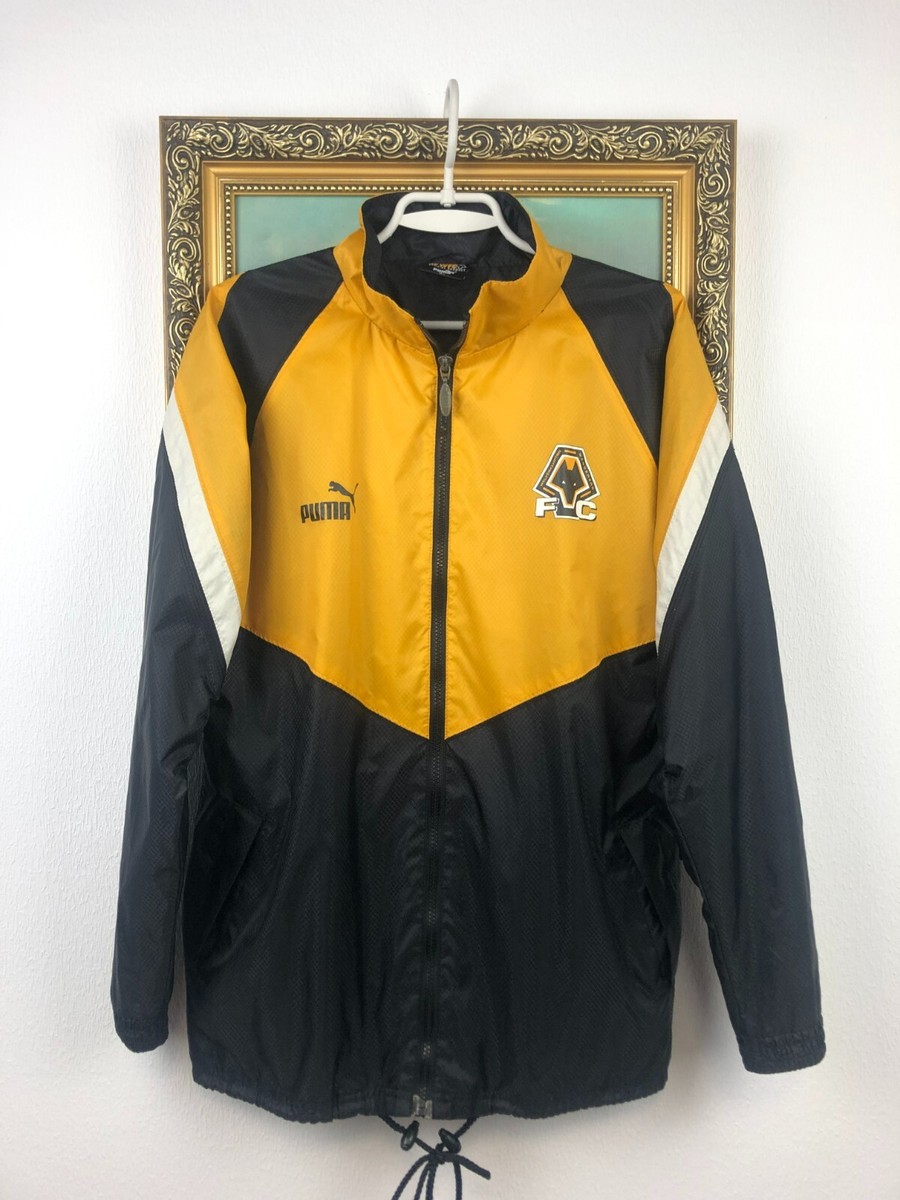 Vintage 90's Wolverhampton Wanderers Football Jacket Soccer