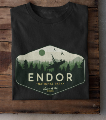 Star Wars T-Shirt, Endor T-Shirt, Endor National Park T-Shirt, Star Wars Gifts