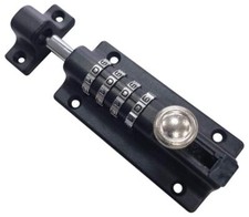 120mm Combination Slide Bolt Lock - 66509
