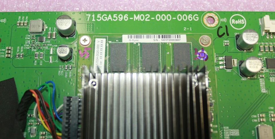 Genuine ViewSonic Main Board for XQ270QG 715GA596-M02-000-006G 5140394M0358 - Image 3 of 4