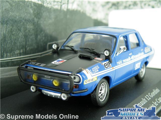 RENAULT 12 GORDINI CAR MODEL 1:43 SIZE 1971 IXO ATLAS TRANSAFRICAIN RALLY T4Z