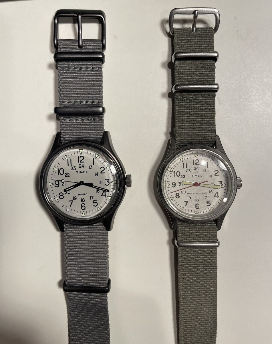 Timex J Crew Field Watch Circa 2010 & Timex MK1 x J Crew Timex J Crew Field Watch Circa 2010 & Timex MK1 x J Crew