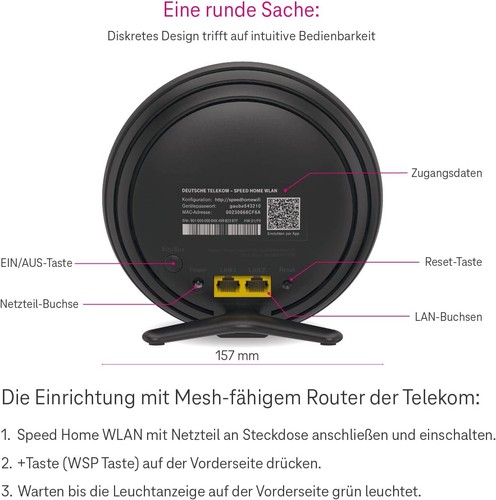 DEFEKT! Telekom Speed Home WLAN - No Power - Bild 3 von 6