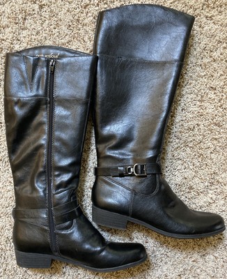 natural soul black boots