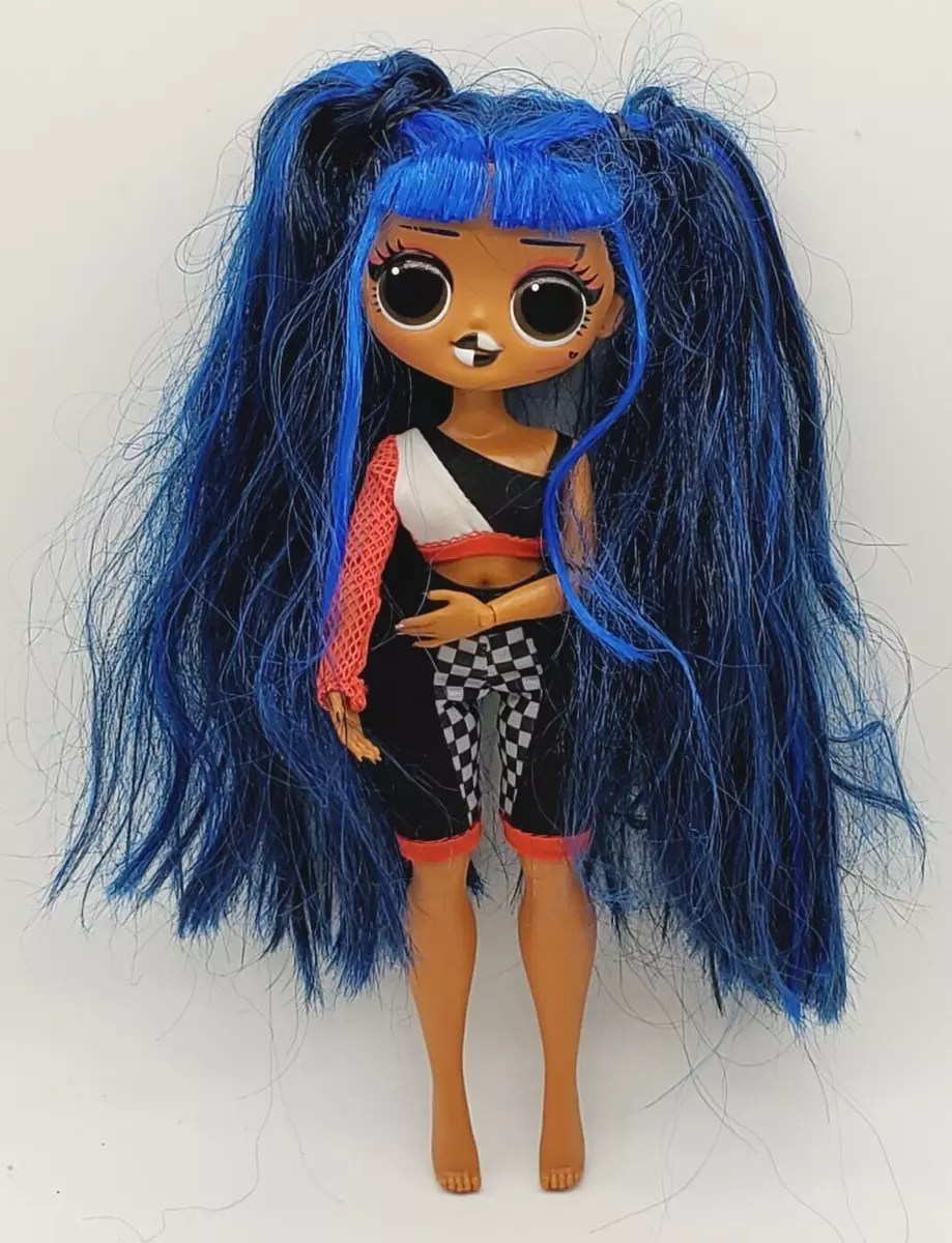 LOL Surprise Fashion Doll OMG Downtown B.B. BB Blue Hair eBay
