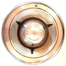 One 1960-1963 Oem Pontiac Bonneville Chrome Hub Cap 14 13.5 Fitting Vtg One 1960-1963 Oem Pontiac Bonneville Chrome Hub Cap 14 13.5 Fitting Vtg
