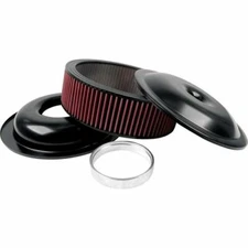 Allstar Performance 25921 Aluminum Air Cleaner Assembly - 14" Round