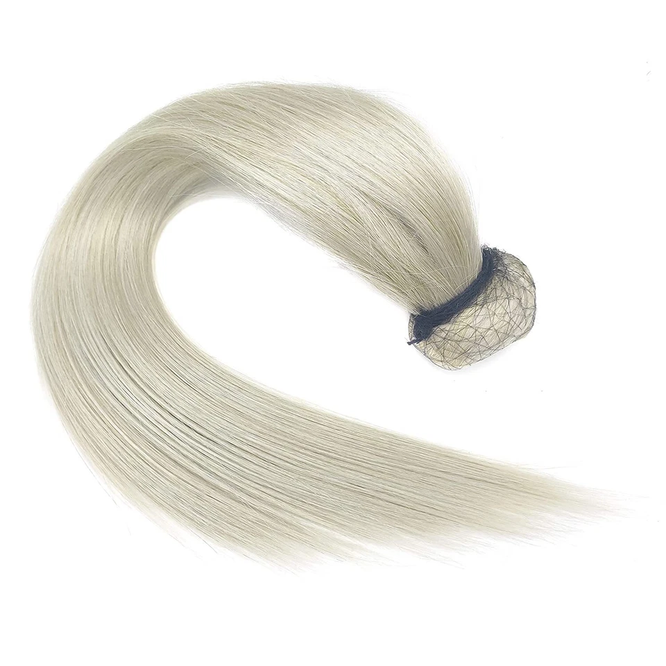 16"-20" High Ponytail Drawstring Clip-in Human Remy Hair Extension 80g 100g 120g - Image 4 of 4