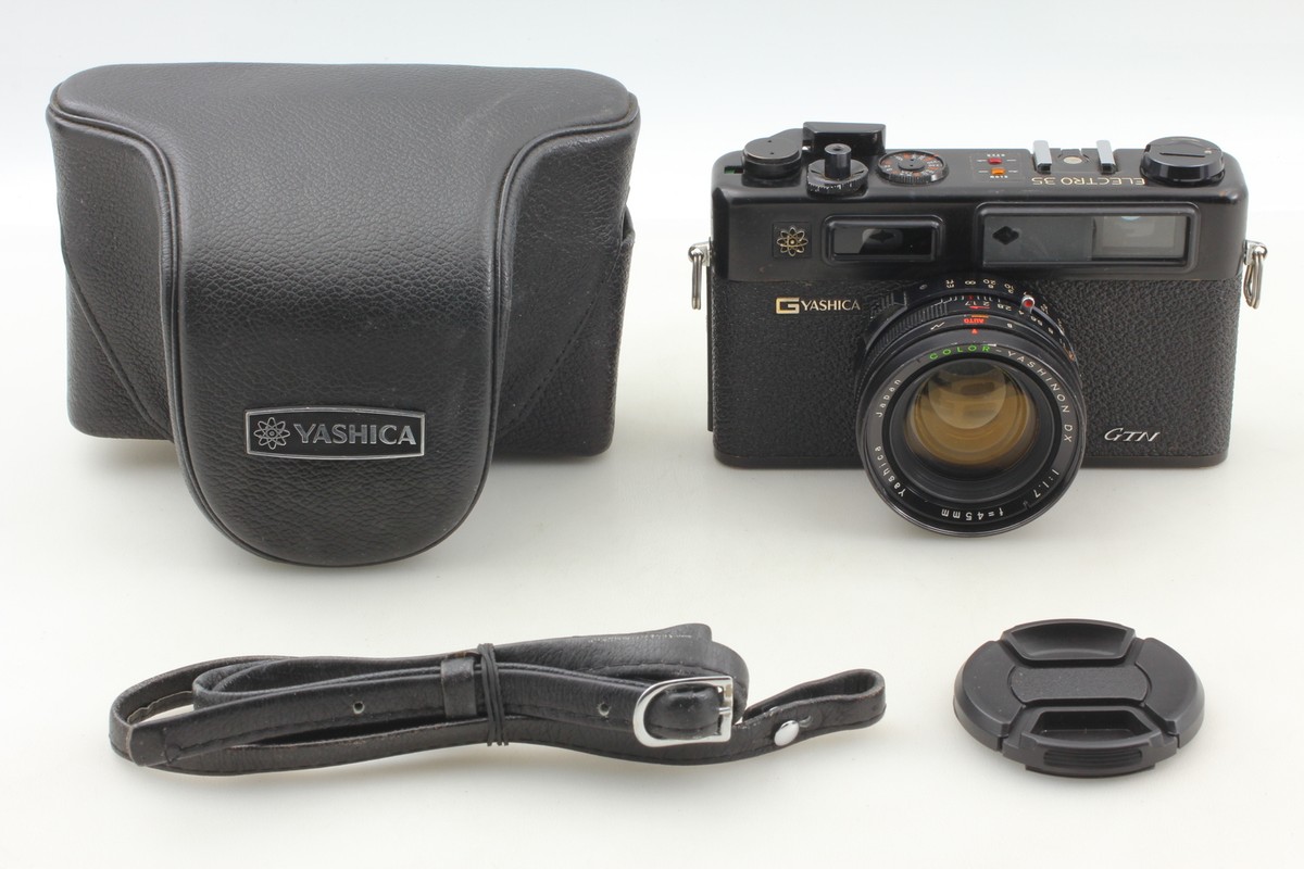 Exc] YASHICA ELECTRO 35 GTN Black Rangefinder Film Camera