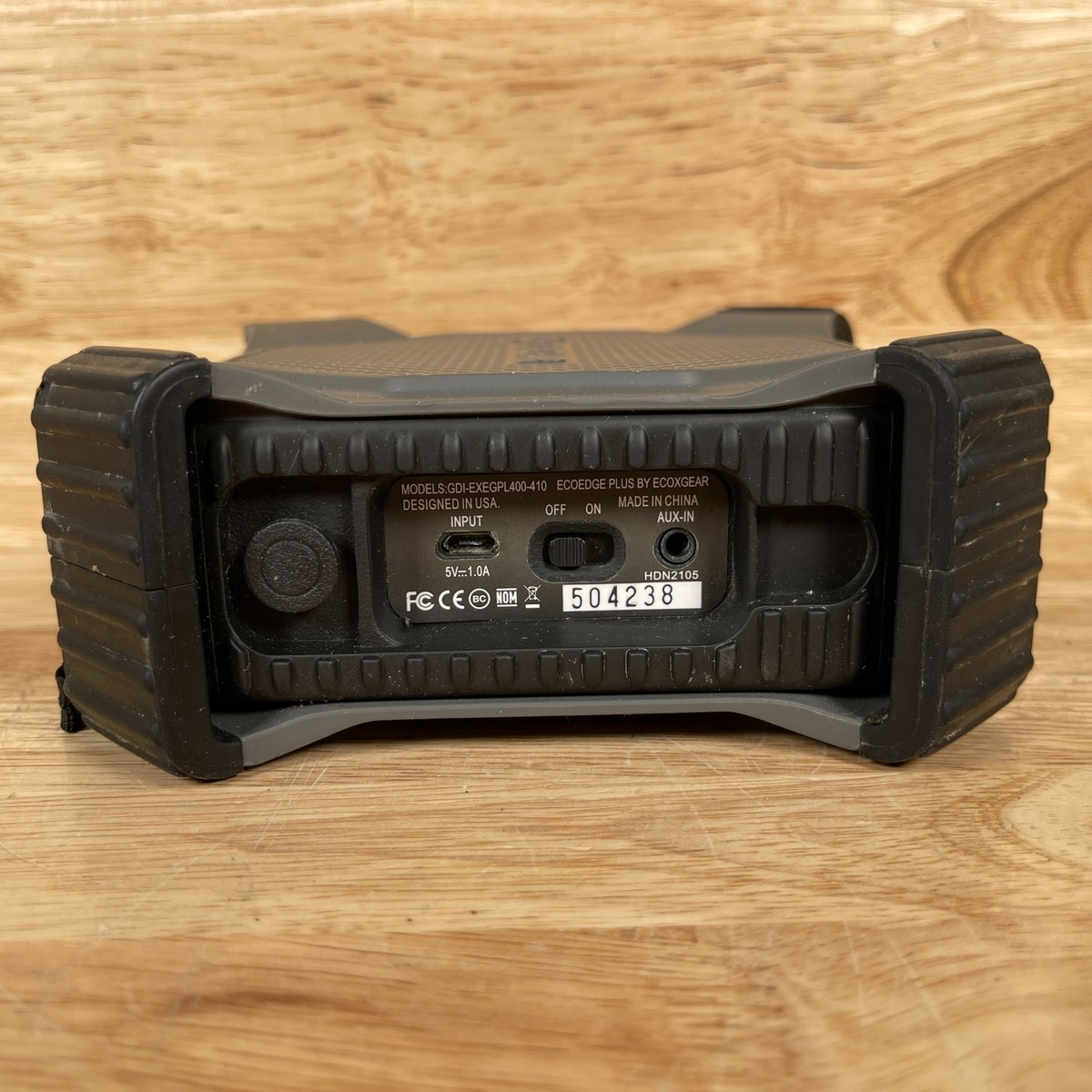 Ecoxgear GDI-EXEGPL400-410 Black/Gray Portable Bluetooth Ecoxgear GDI-EXEGPL400-410 Black/Gray Portable Bluetooth