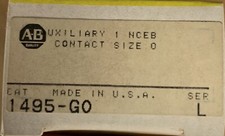 Allen Bradley 1495-G0 Ser L Auxiliary Contact Size 0-NIB