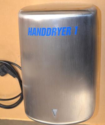 Handdryer 1 1,6kW 230V Handtrockner Edelstahl Sensor Infrarot Automatik NEU 