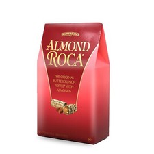 2 Pack Brown  Halley Almond Roca Buttercrunch Toffee w/ Almonds 28 Oz