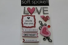 MAMBI Soft Spoken Love & Valentine Stickers 10 Pieces