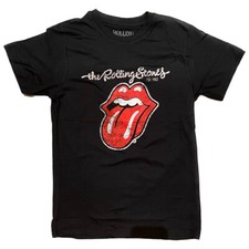 The Rolling Stones T-Shirt Tongue Tee Jersey Musique Original ICONIC