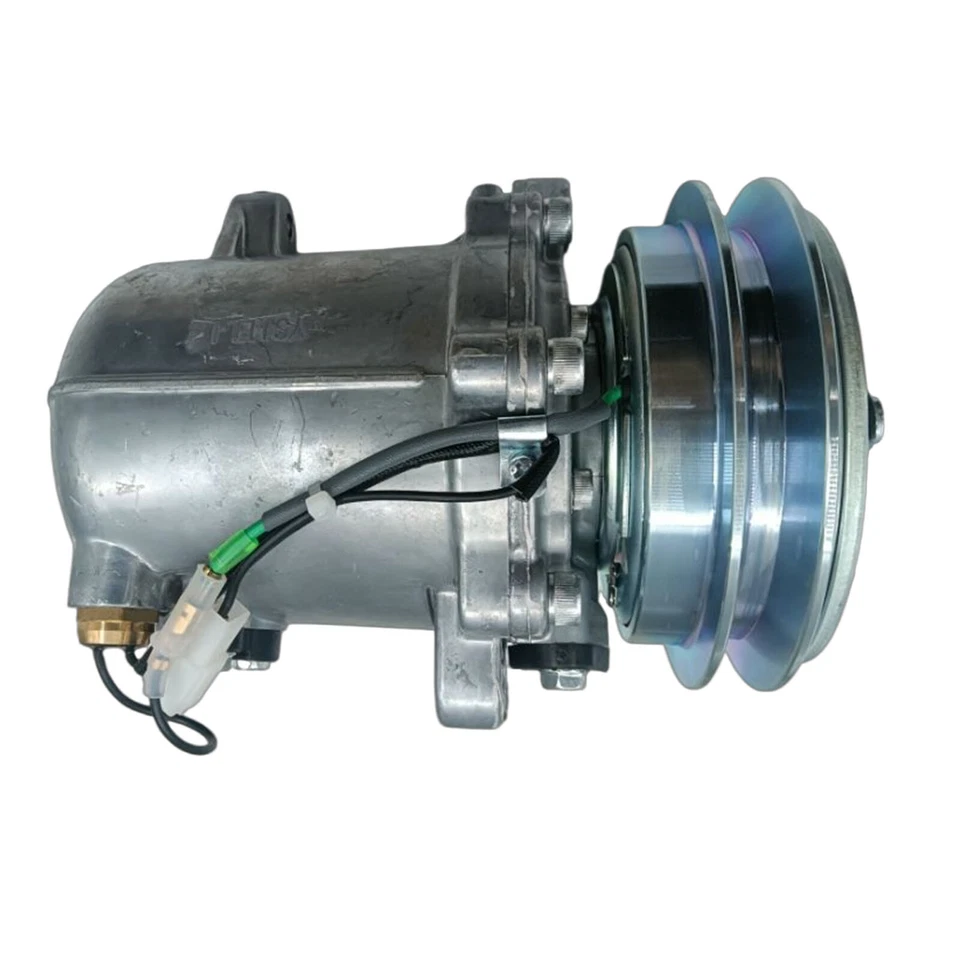 24V AC Compressor SS99D SS-99D for Komatsu PC75UU-3 Excavator 9710271911 - Image 2 of 4