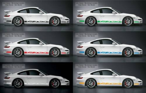 Aufkleber Porsche 997 GT3 RS 1:32 1:43 1:24 1:18 911 Schlitzaufkleber - Bild 1 von 7