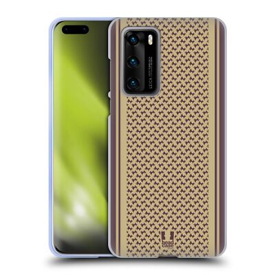 HEAD CASE DESIGNS SCARF INSPIRED SOFT GEL CASE FOR HUAWEI PHONES 4