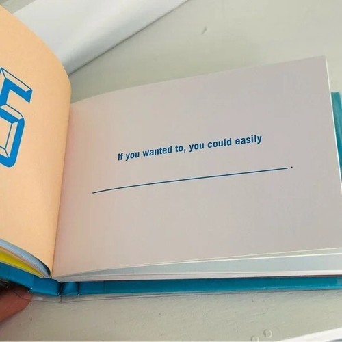 New "Why You're So Awesome" Fill-in-the-Blank Gift Book 4.5 x 3.25 in - B033 - Picture 4 of 5