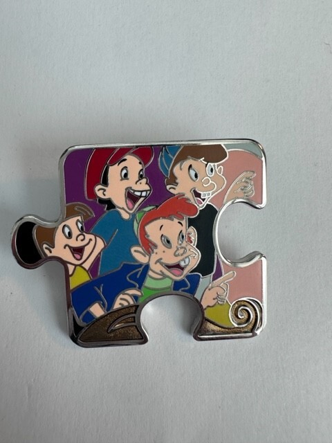 Disney Character Connection Dumbo Puzzle Mystery Pin LE550 Smitty & Boys (C9)