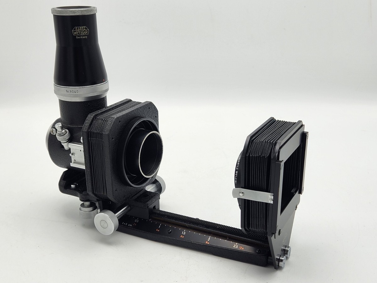 Vintage Leica Leitz Visoflex I Focusing Bellows w/ Mirror Box
