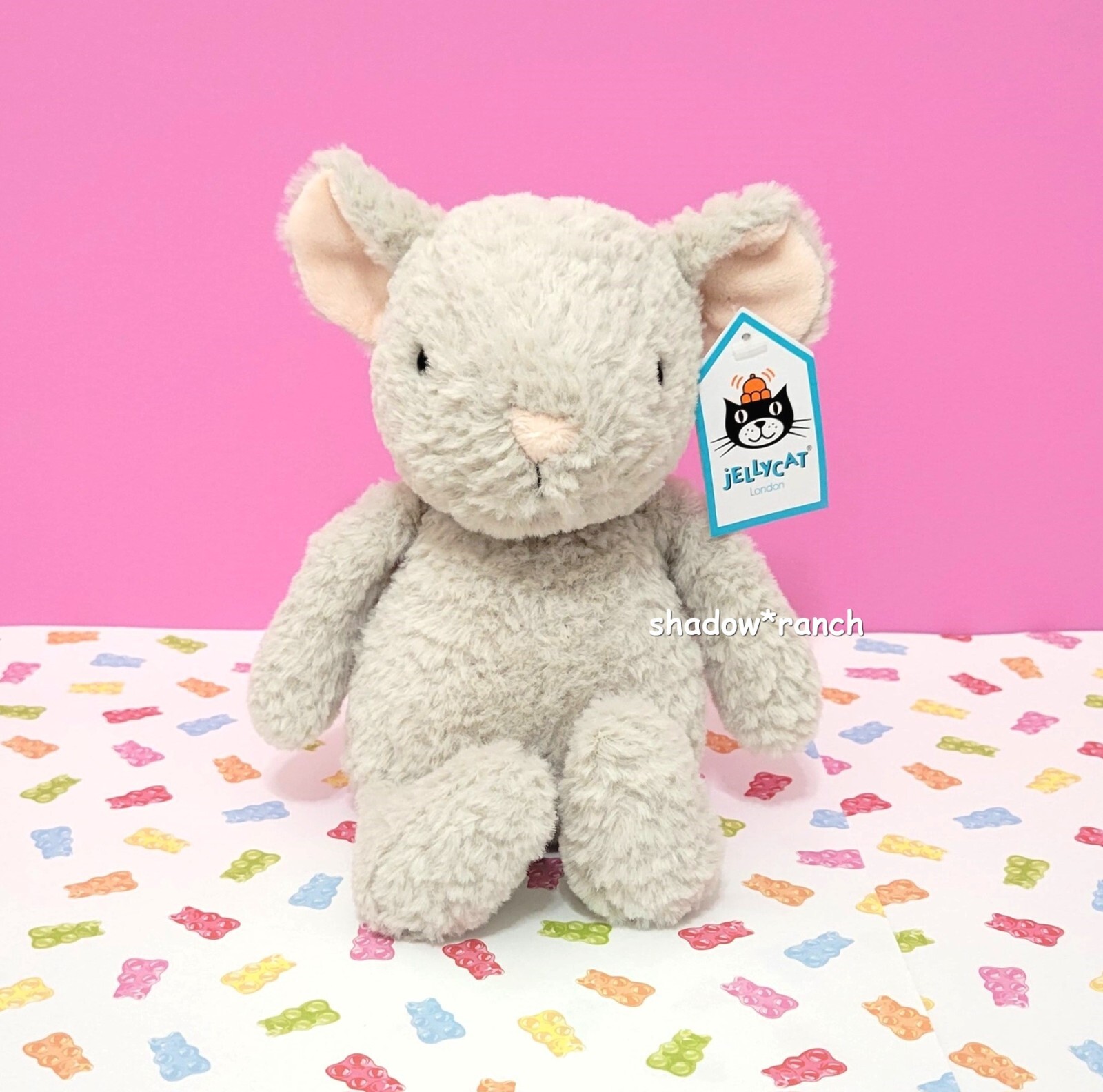 Jellycat TUMBLETUFT MOUSE Soft Plush Toy CUTE Sweet Cuddly Stuffed