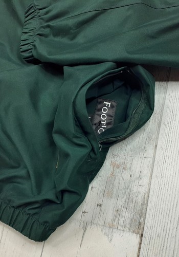 ⛳️FootJoy FJ Pullover Jacket V-Neck Green Men's L Large Galloway Zip Pockets - Picture 3 of 7
