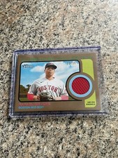 2022 Topps Heritage SSP Hi Rafael Devers Clubhouse Collection Gold 02/99 MT-NMT