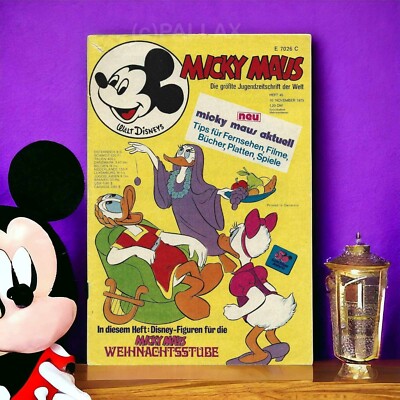 COMIC MICKEY MOUSE #45 WITH CRAFT SHEET / EHAPA 1973
