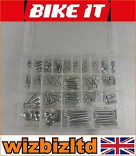 BMW R 1200 GS Rally LC 2017 Bikeit Chrome 150pcs Screen Bolt Kit