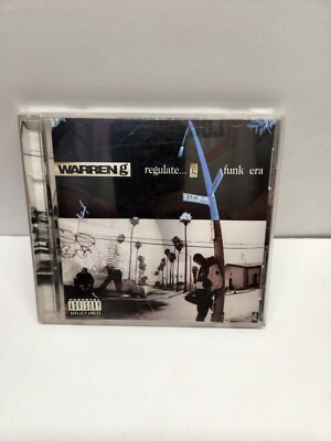 Warren G - Regulate G Funk Era CD (1994) Def Jam Records