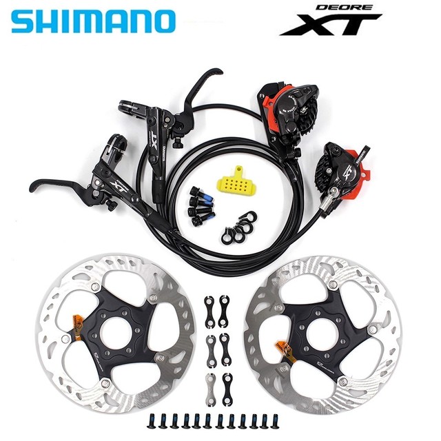 Shimano XT BR M8100 MTB Hydraulic Disc Brake Set Front&Rear IceTech