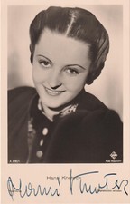 HANSI KNOTECK Original Autogramm signierte Ross Postkarte 30er Jahre