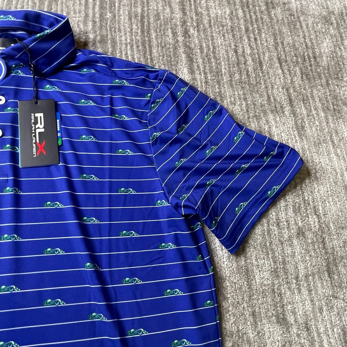 RLX ライトブルー ポロシャツBlue polo shirts Men's Blue RLX Polo Shirts | Ralph Lauren