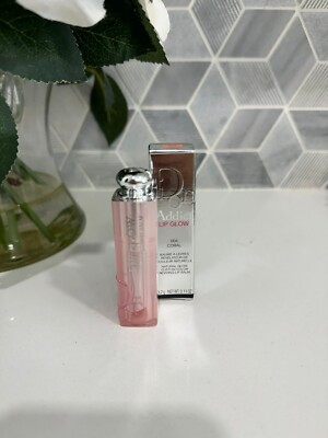  Dior Addict Lip Glow Balm #004 Coral   Hydrating, Natural Tint, Authentic 