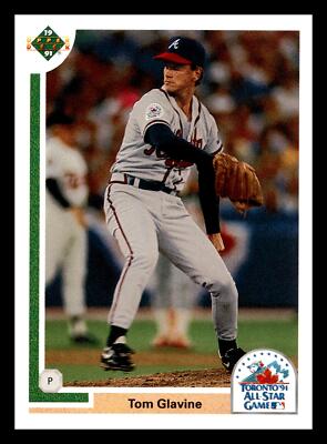 Tom Glavine 1991 Upper Deck Final Edition #90F HOF Atlanta Braves NM-MINT