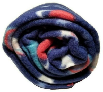 Mainstays Fleece Throw 50 x 60 BLUE UNICORN RAINBOW Lightweight Washable Blanket