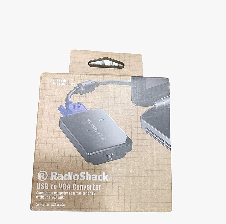 RadioShack USB to VGA Converter Adapter - Image 3 of 4