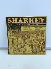 Sharkey And His Kings of Dixieland Vinyl Record with New Orleans Jazz Autographs