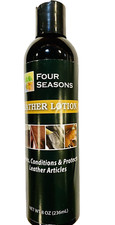 Four Seasons Leather Lotion - Patents/Reptile/Vinyl Cleaner  Conditioner 8 oz