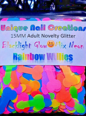 ADULT NOVELTY GLITTER SHAPE~You Choose Colors~Nail Art Face Festival Crafts