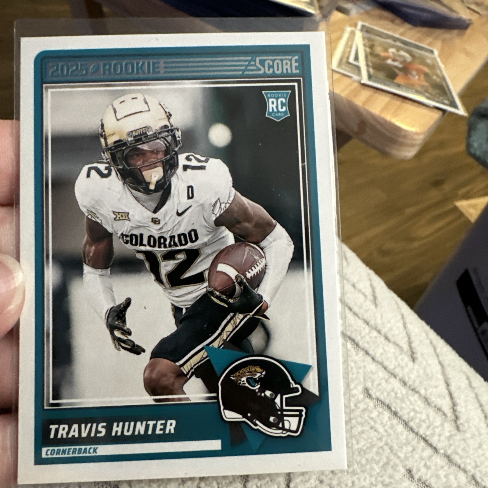 🔥🔥🔥2025 Score - Rookies Travis Hunter #20 Scorecard (RC)