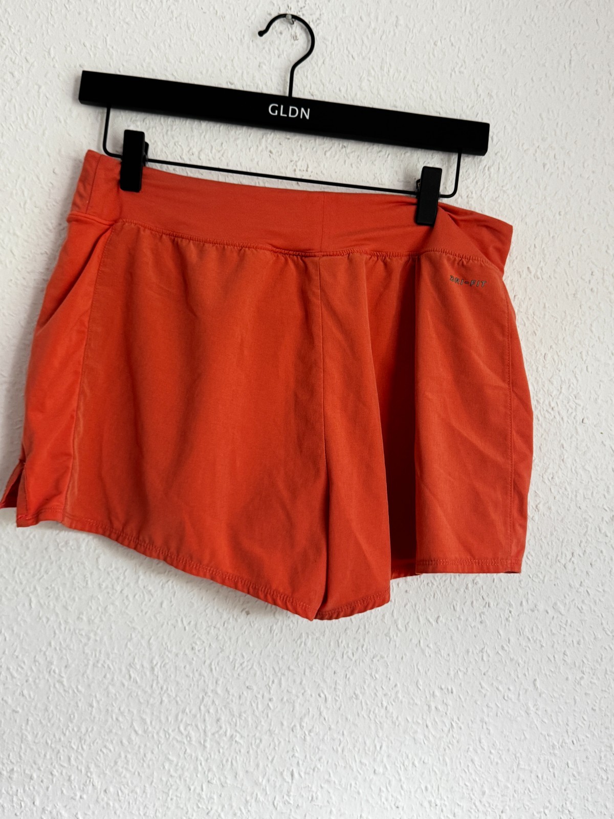 Nike Dri-FIT 2-in-1 Rival Running Shorts - Women’s Large - Bright Orange image 7